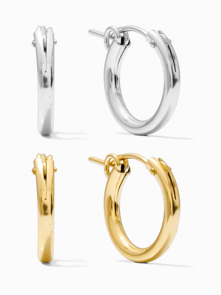 Sydney 15mm Hoop Earrings for wholesale by Everly Made