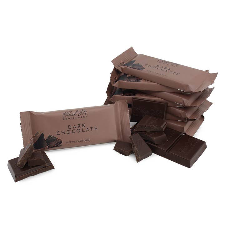 Ethel M Chocolates - Wholesale Chocolate Bar - PREMIUM DARK CHOCOLATE GOURMET SINGLE BARS2