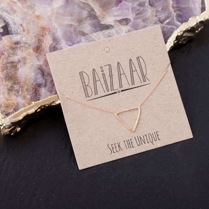 Colar triângulo por atacado de Baizaar