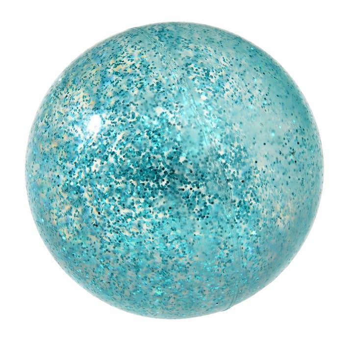Bobangles - Wholesale Sensory ball – Baby - Rex London Glitter Bouncy Ball - Blue Owl1