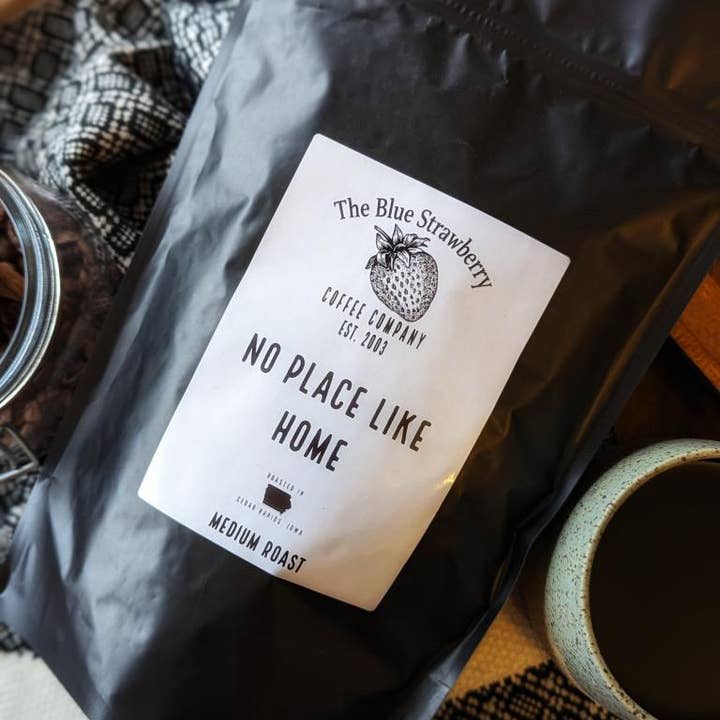 No Place Like Home (Medium Roast) for wholesale by The Blue Strawberry Coffee Co