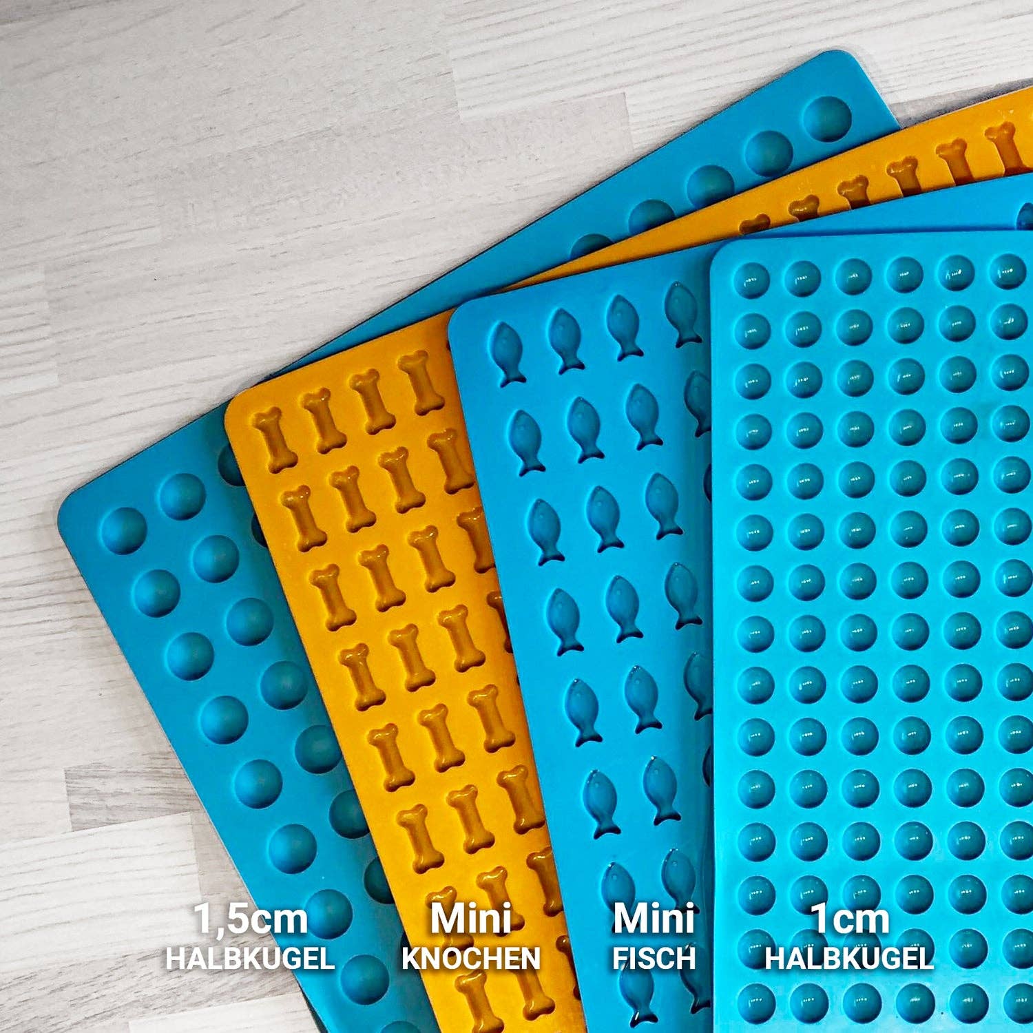 Collory - Wholesale Voedermat - Hond - Visvormige bakmatten voor hondenkoekjes (mini en medium)34