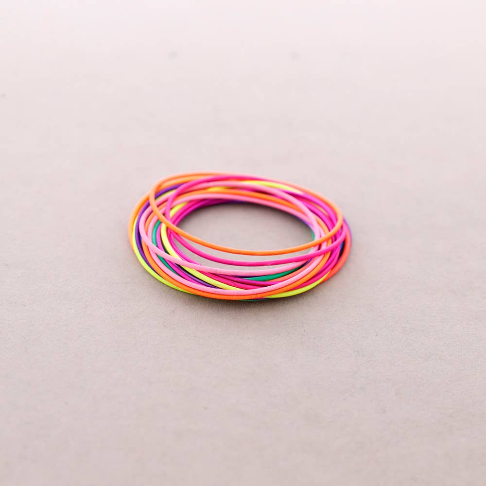 Sonata - Wholesale Snap Jewelry - Wire Bracelet 1.7mm Set of 24 Pieces7