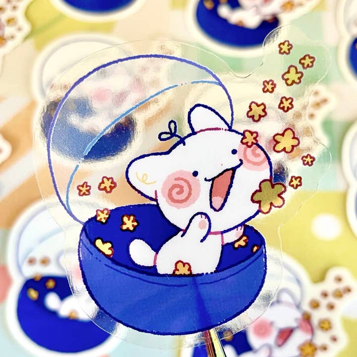 Autocollant Starry Gachapon pour la vente par Cool Art Corner