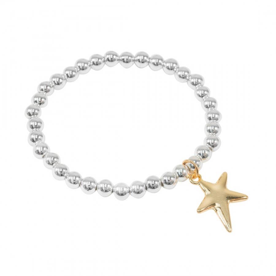 Lovethelinks Ltd – wholesale Charm/dangle bracelet – Ball Bracelet with Star Charm1