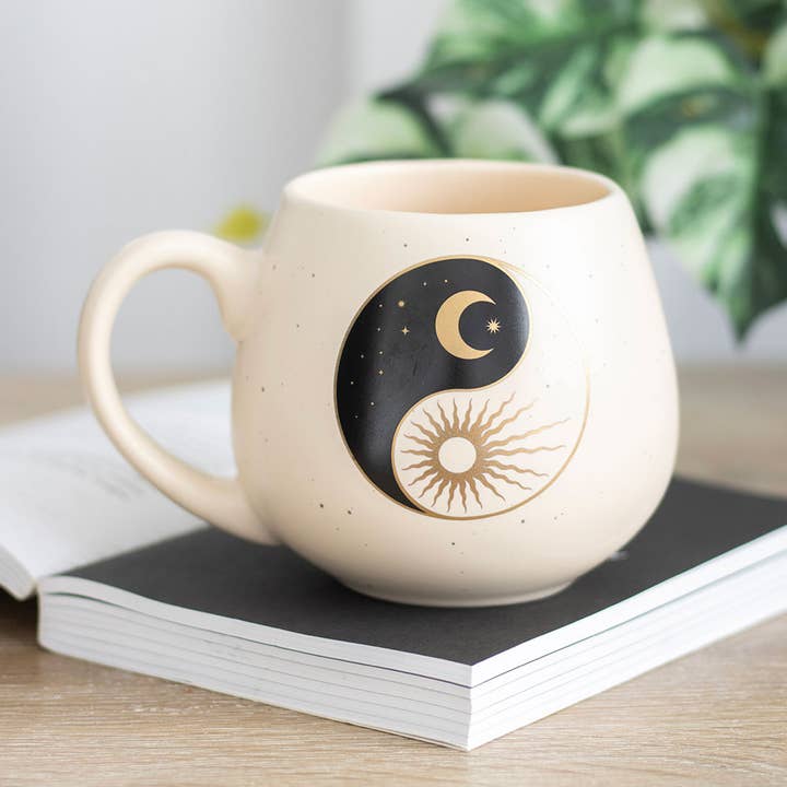 Something Different Wholesale - Wholesale Coffee Mug - Yin Yang Rounded Mug