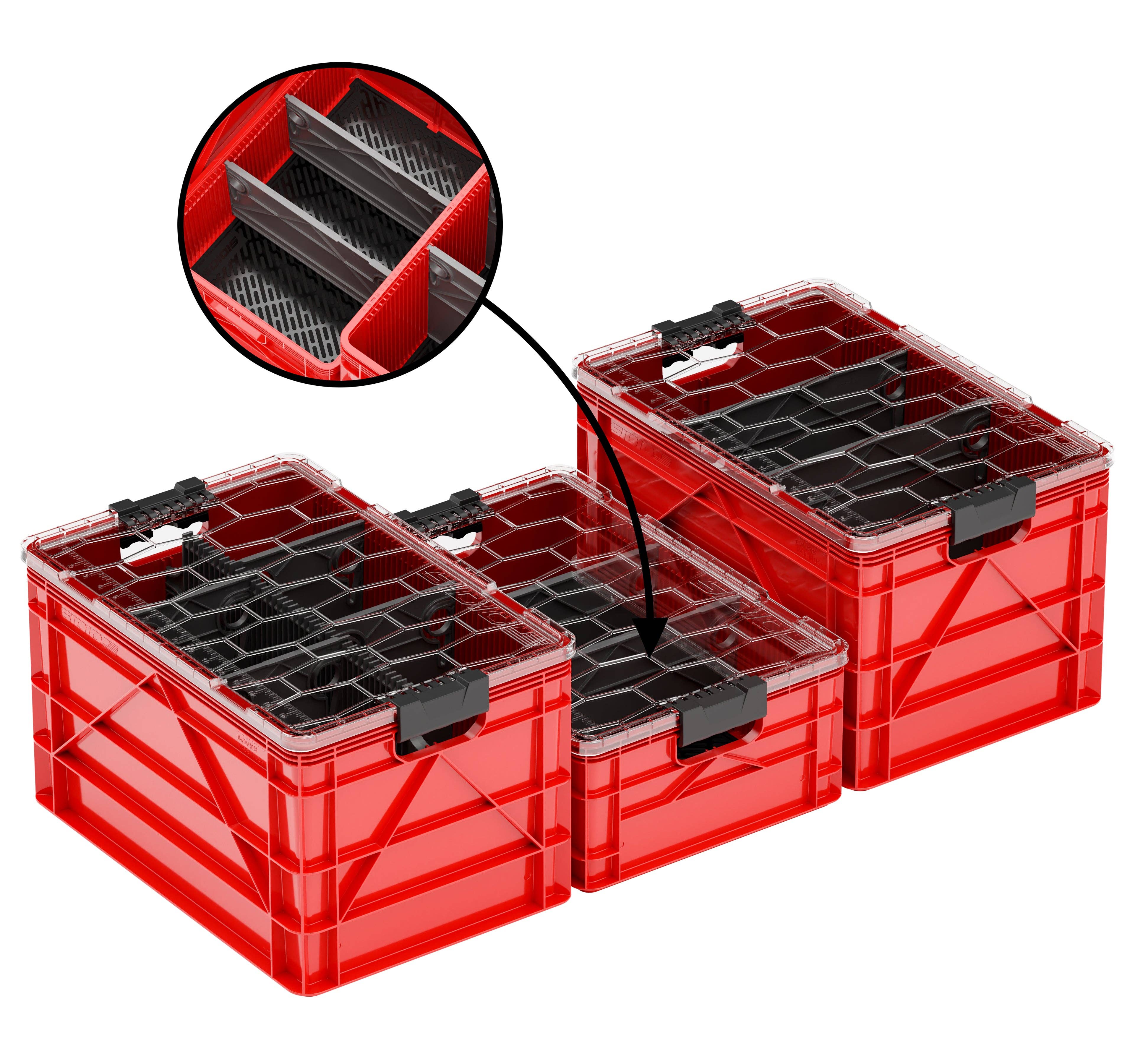 SIDIO - Venta al por mayor Cesta/caja de almacenamiento - Paquete PRO 2.017