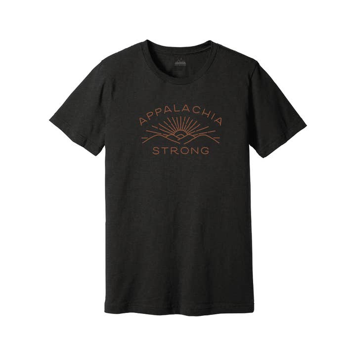 New Frontier - Wholesale Screen Printed T-Shirt - Unisex - Appalachia Strong Tee ( Hurricane Flood Relief )