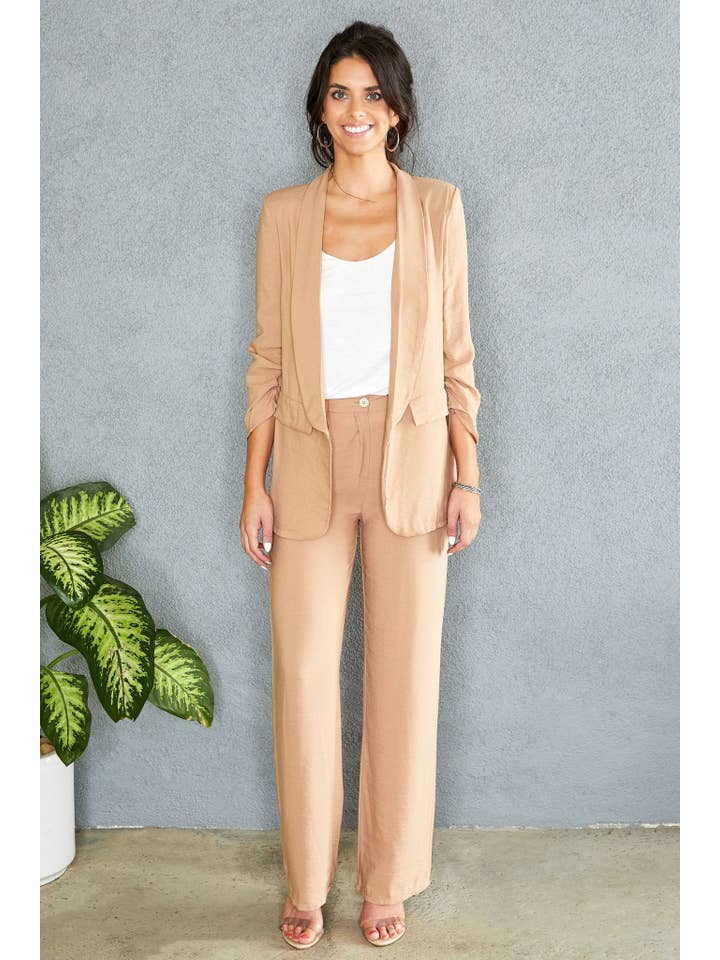 VENTI6 – wholesale Blazer - Dam – 85733-KAMEL