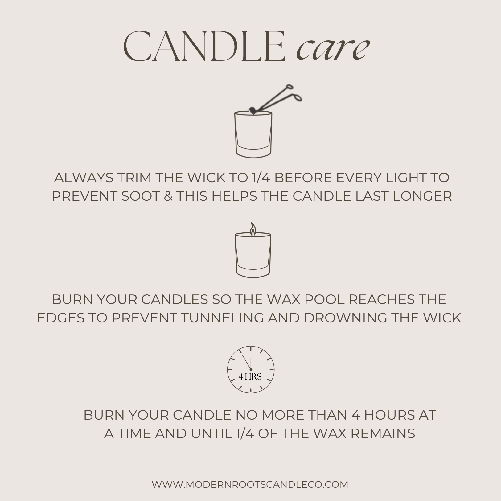 Modern Roots Candle Co. - Wholesale Jar/Filled Candle - Lavender & Sage | 9 oz. Clear Jar Soy Candle5