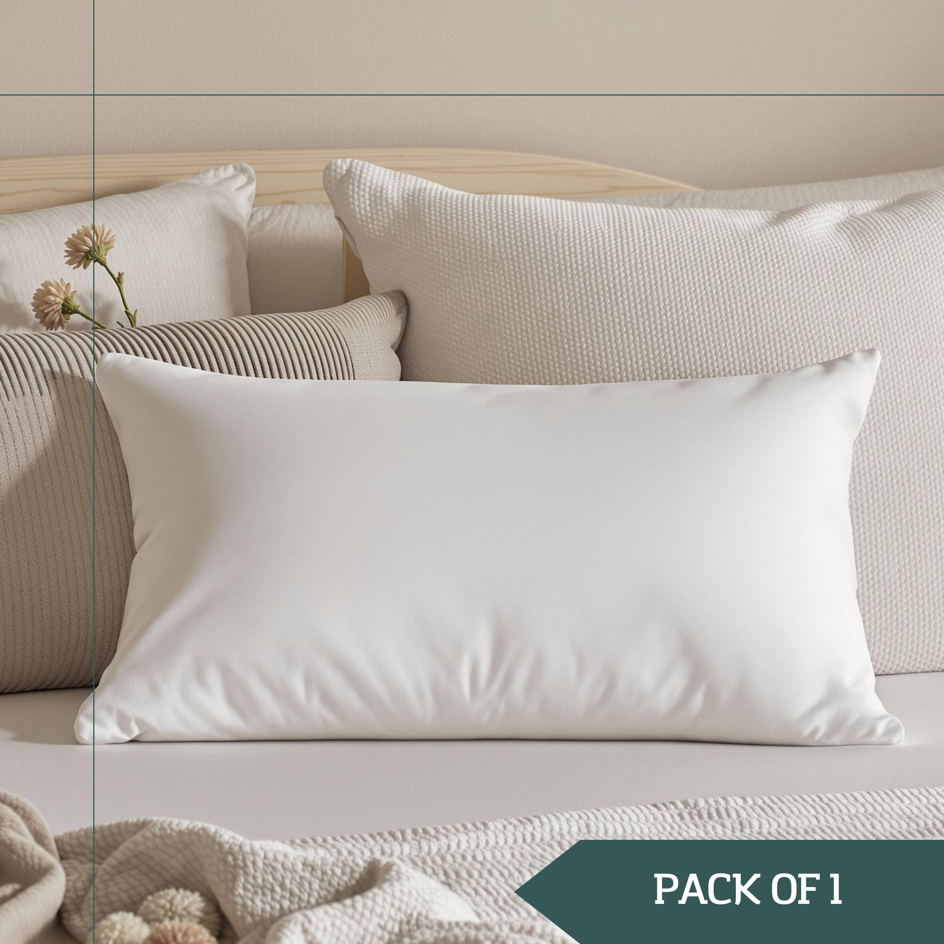 India's Heritage - Wholesale Pillow Insert - Feather and Down Rectangular Inserts, 15"x 21"1