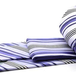 Ferrecci - Wholesale Necktie - Men's - Ferrecci - Men's Business Casual Necktie & Hanky Set - D13