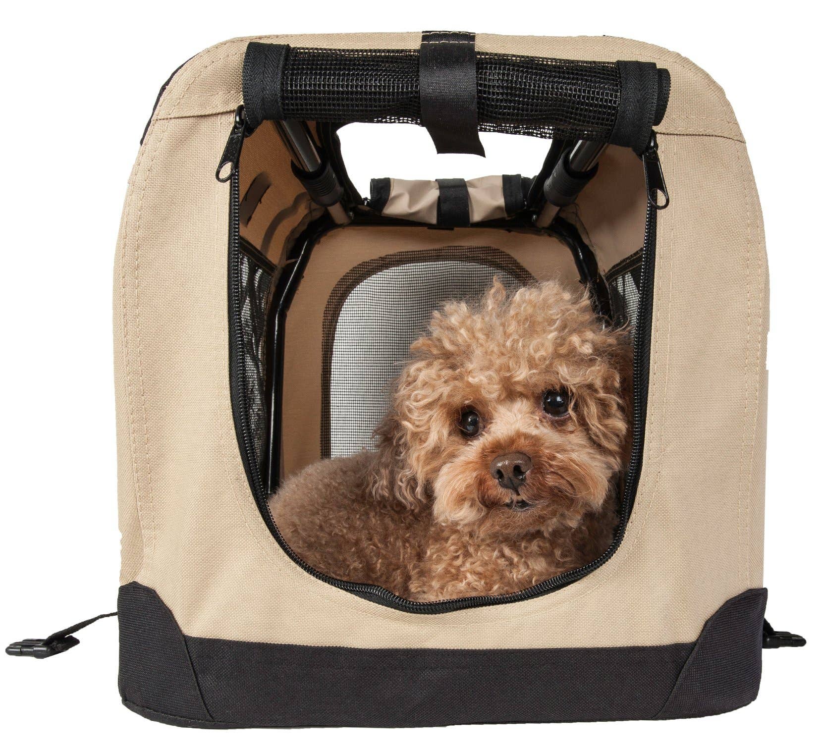Pet Life - Wholesale Pet Carrier - Dog - Folding Zippered 360° Vista View House Pet Crate1