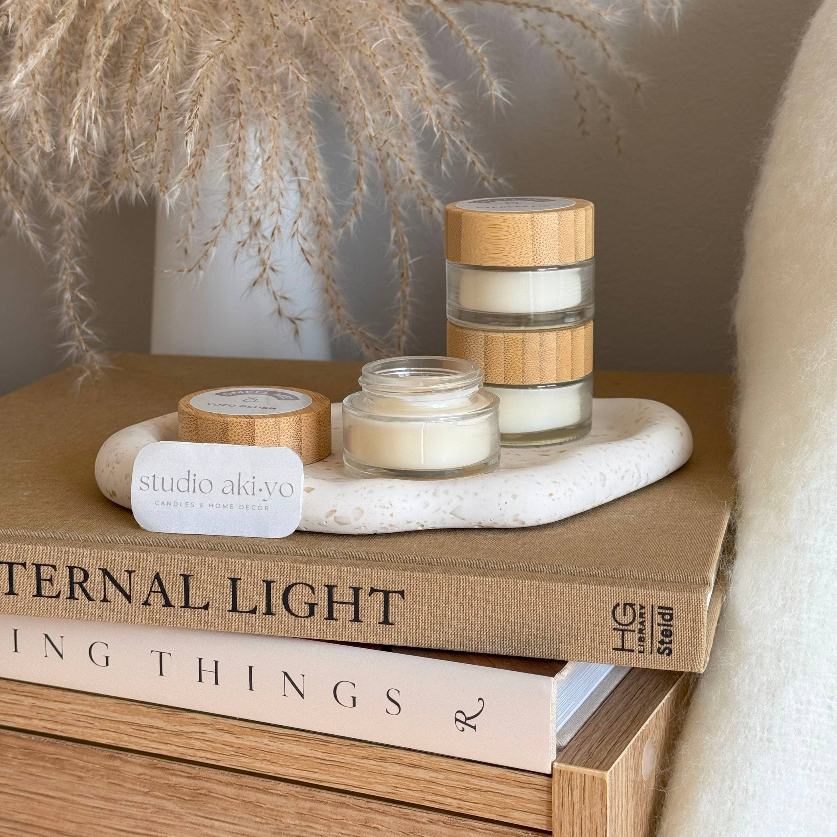 Studio Akiyo - Wholesale Retailer Display - Home & Living - Display Sniff Mini Candle Jars | Home Fragrance Tester1