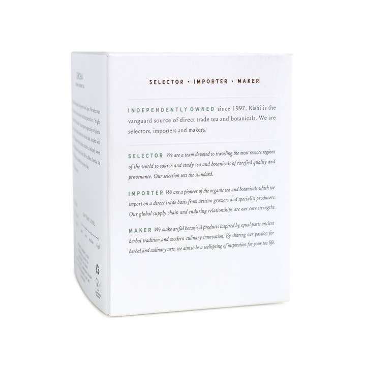 Rishi Tea & Botanicals - Wholesale Tea Bags - Jasmine Organic Green Tea Sachets4