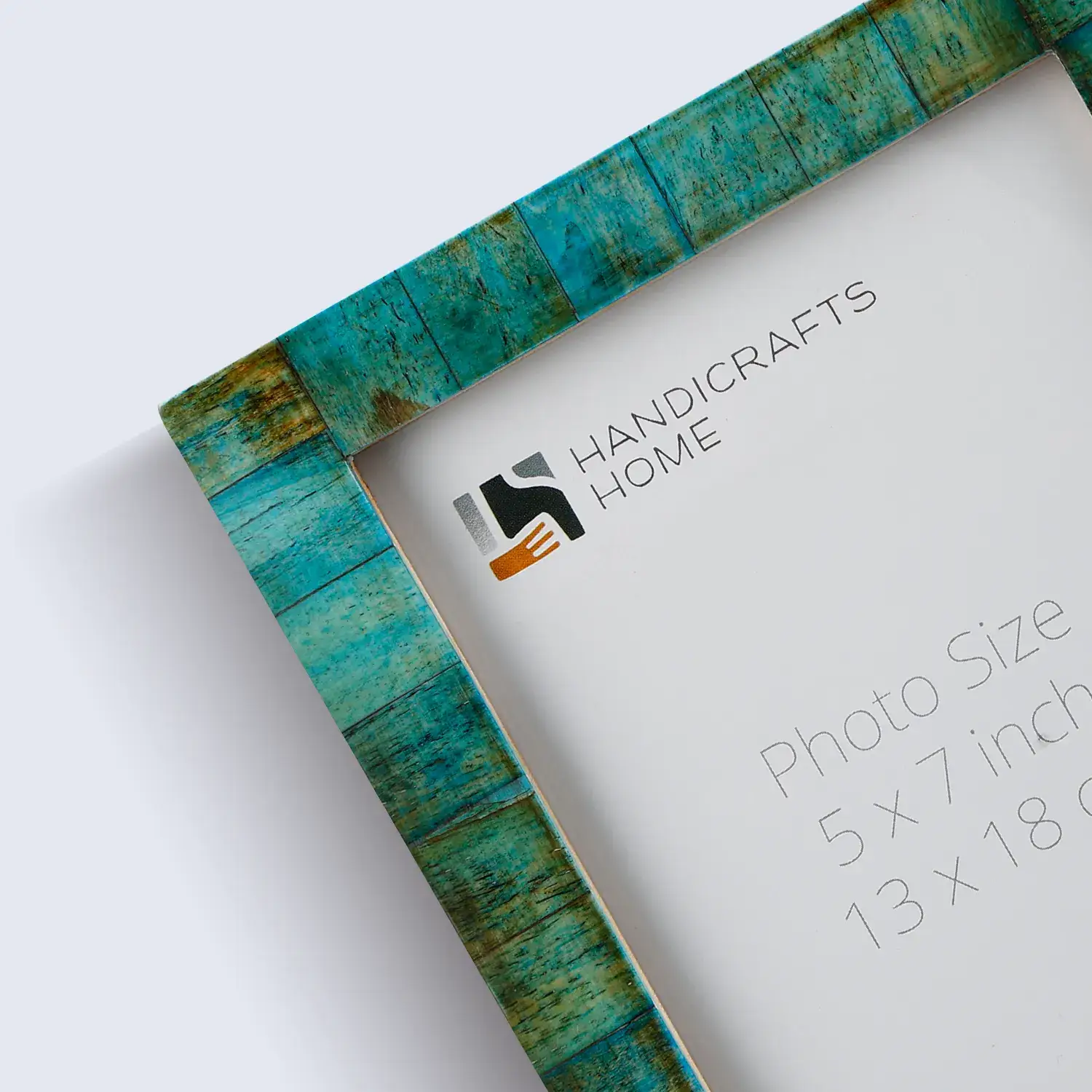 Handicrafts Home - Venta al por mayor Marcos de fotos - Marco de fotos Verdigris Paquete de 2, 3 tamaños1