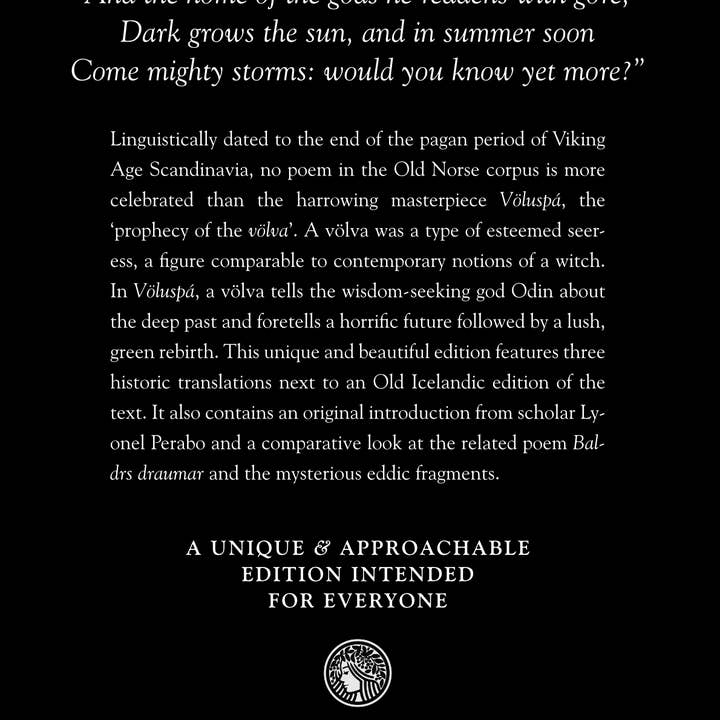 Hyldyr - Wholesale Poetry & Drama - The Comparative Völuspá6