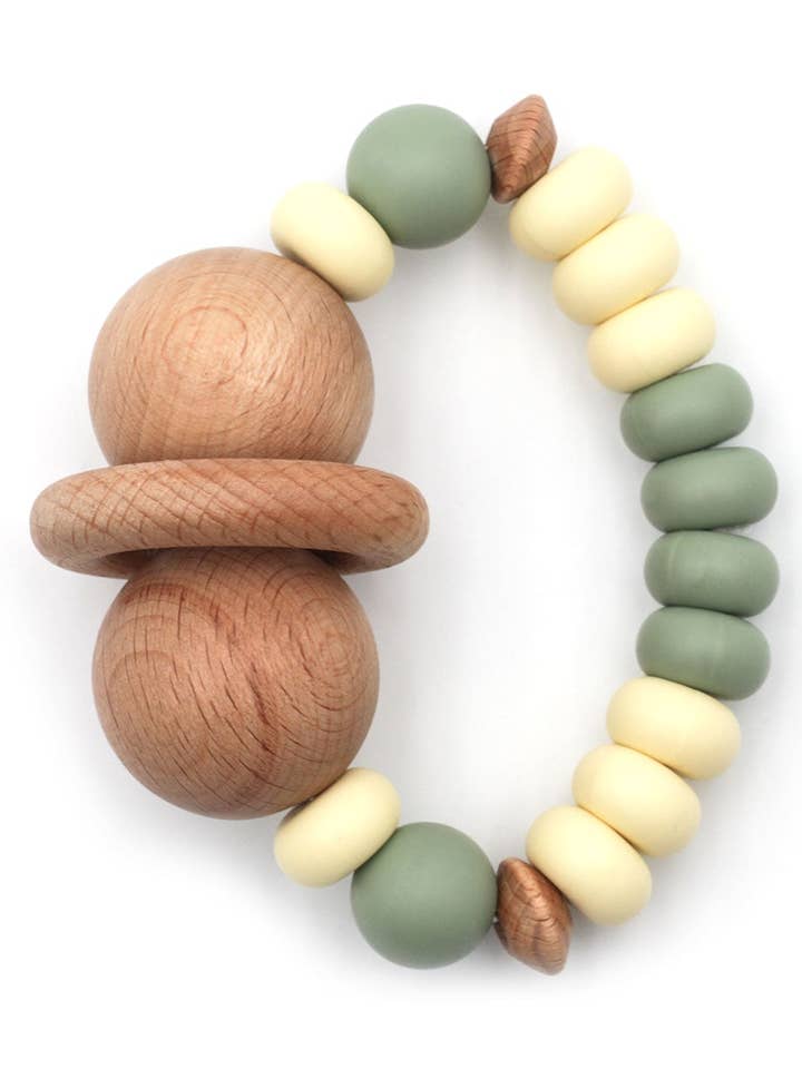 teether grasping toy || Keep Smiling for wholesale by Kristin Weiss Manufaktur