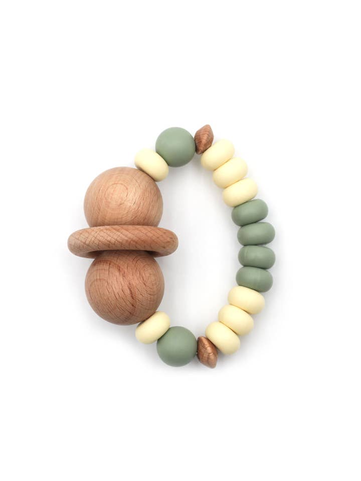teether grasping toy || Keep Smiling for wholesale by Kristin Weiss Manufaktur