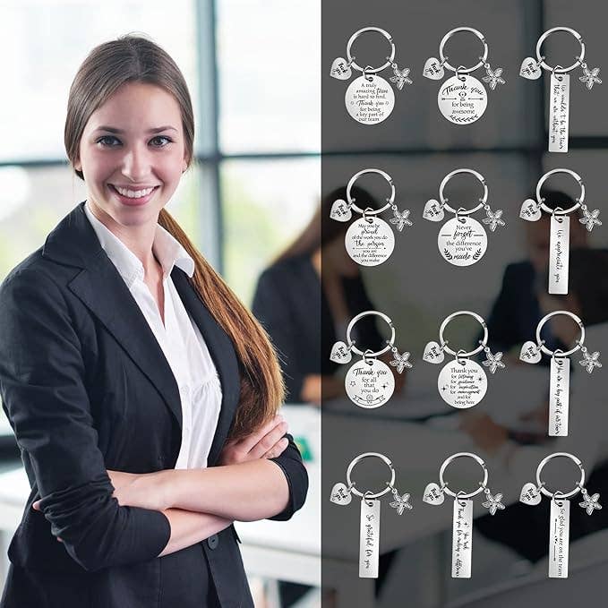 Crover - Wholesale Keychain - Unisex - “Thank You” Keychain (Assorted Design)6