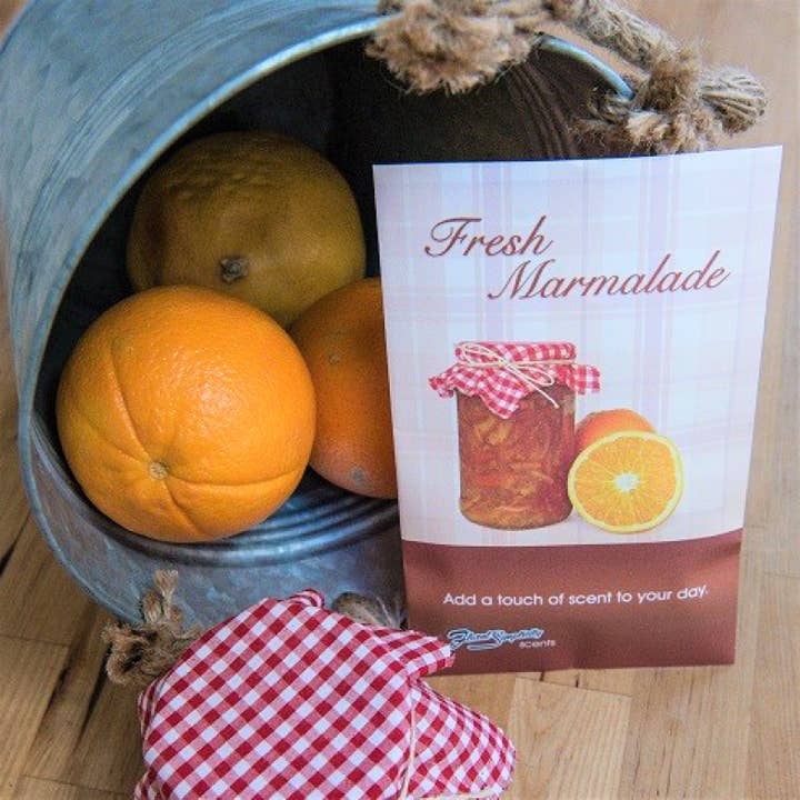 Floral Simplicity - Wholesale Sachet - Fresh Marmalade (Orange) Scented Sachet3