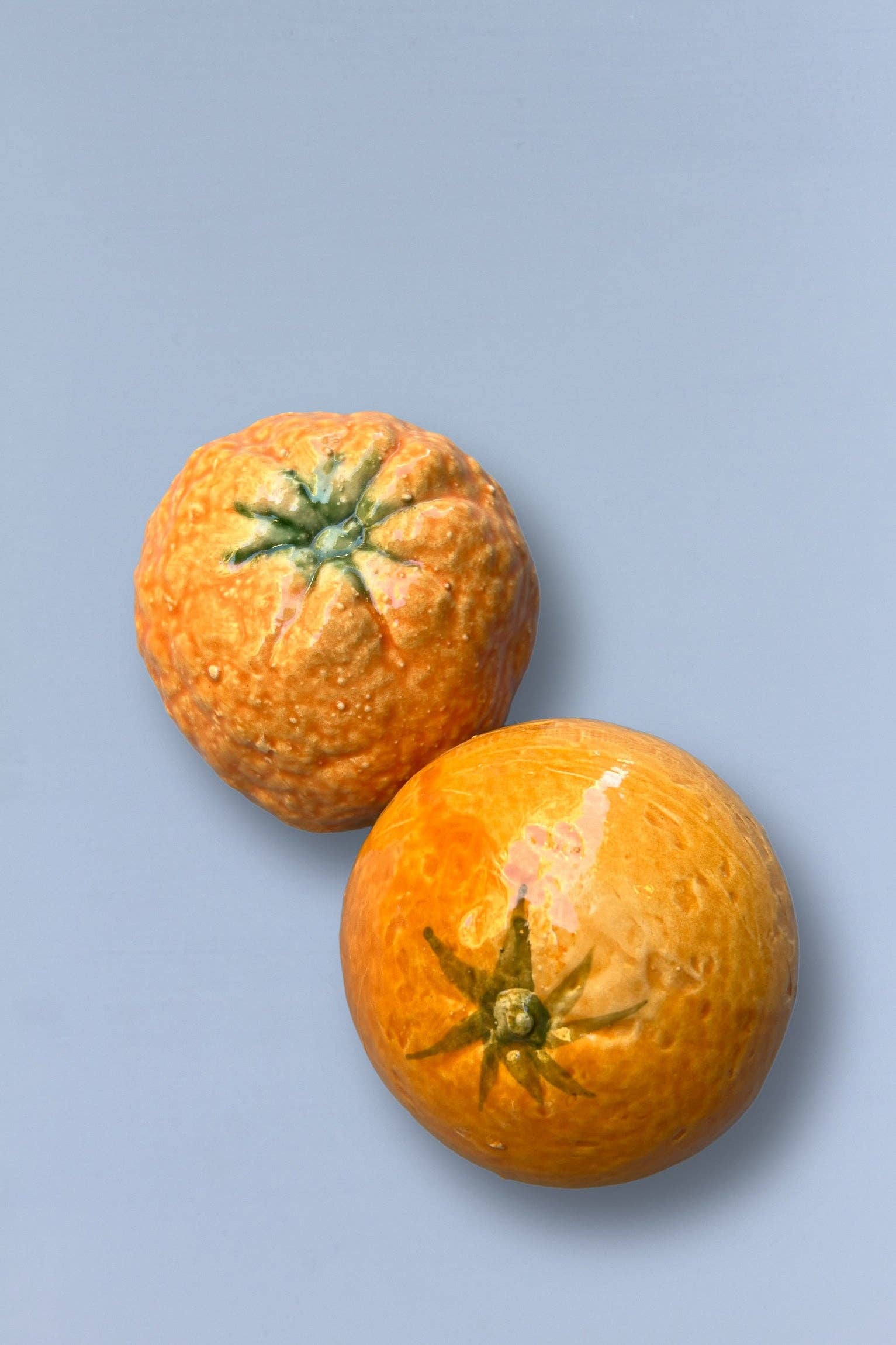 Eturel Madrid - Wholesale Decorative Tabletop Object - Glazed ceramic replica orange3