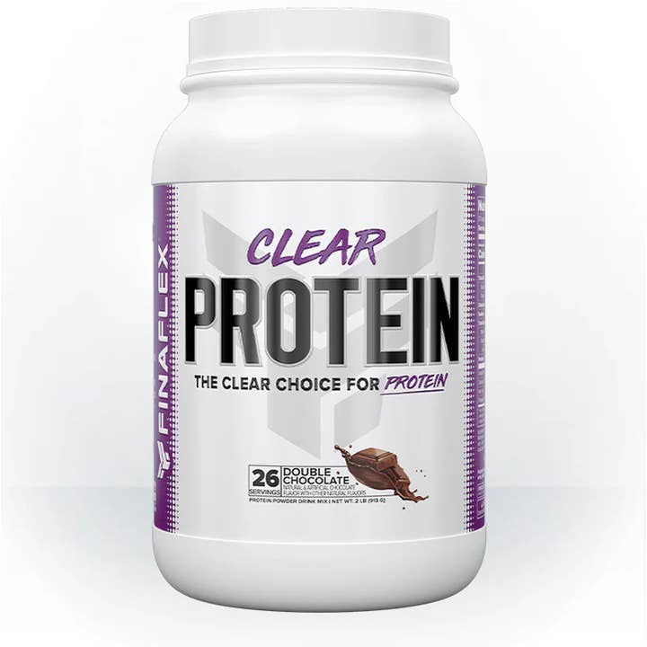 Clear Protein, 2Lbs Double Chocolate for wholesale by Finaflex
