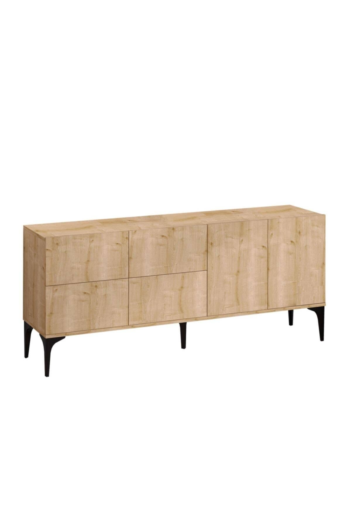 Multi Colored Decormet Laika Console – Sapphire Oak (DEC-20066) for wholesale on Faire3