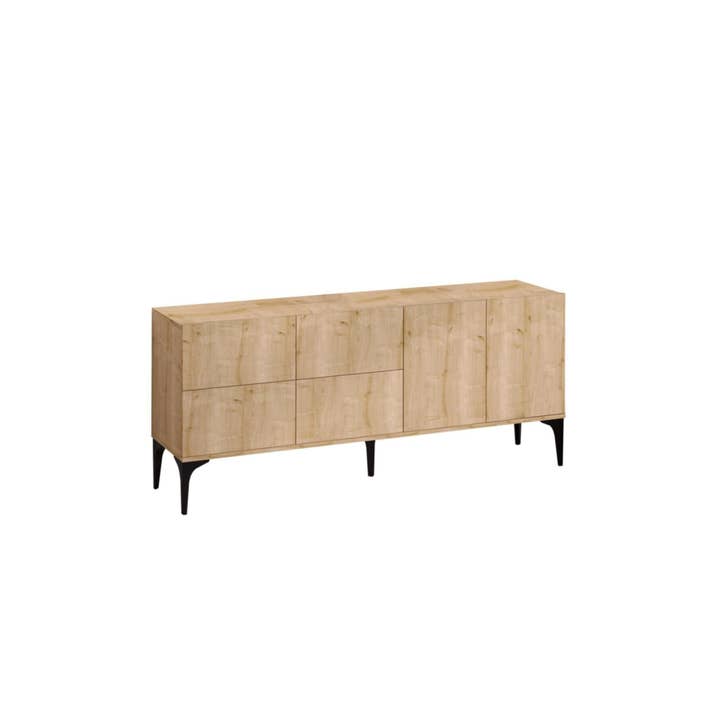 Multi Colored Decormet Laika Console – Sapphire Oak (DEC-20066) for wholesale on Faire3
