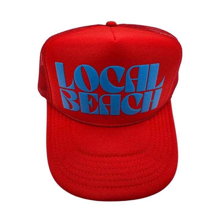 Sombrero de camionero de playa local para venta al por mayor de Local Beach