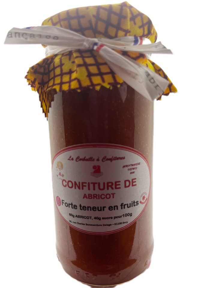 Simply apricot jam for wholesale by La corbeille à Confitures