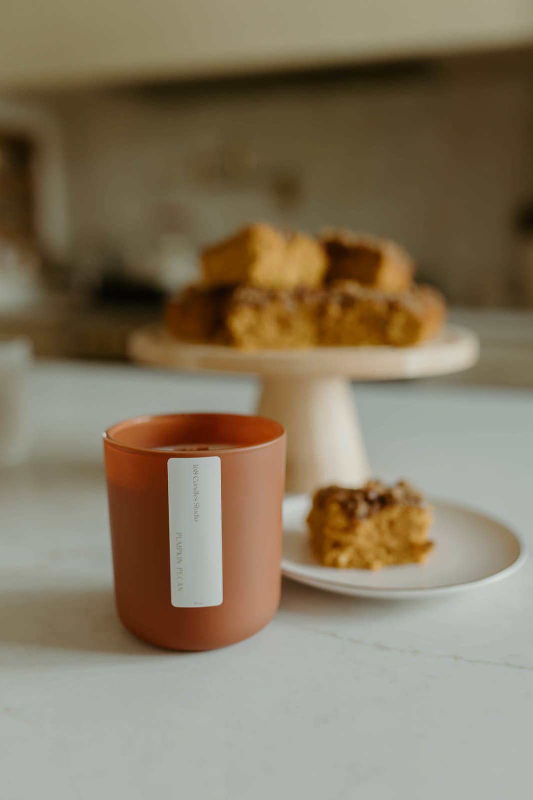 168 Candles Studio - Wholesale Jar/Filled Candle - Pumpkin Pecan 13oz Candle8