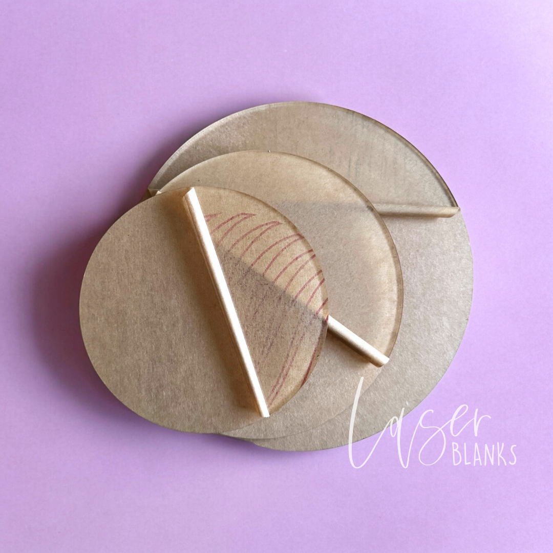 Laser Blanks - Wholesale Cake stand - Round Acrylic Ganache Boards | Ganache Plate0
