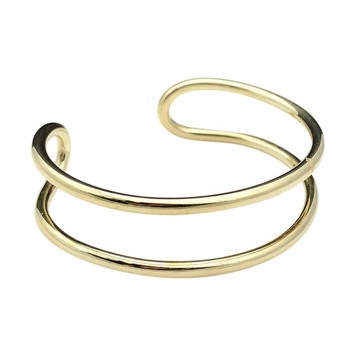 Bombshell Wire Cuff for wholesale by SLATE + SALT