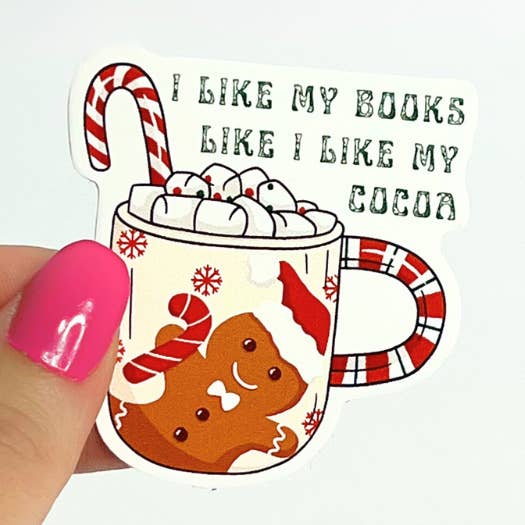 Hot Cocoa Sticker for wholesale by Little Smut Closet