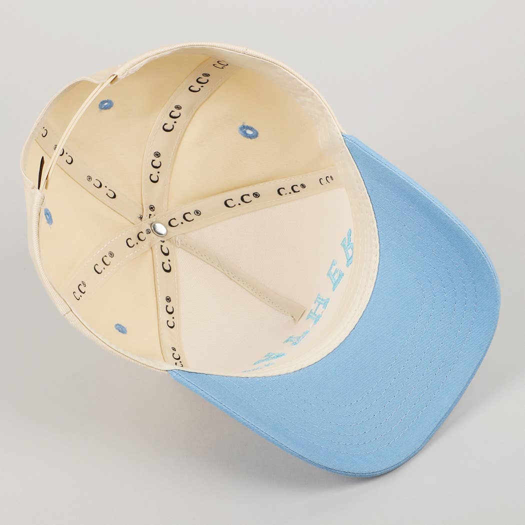 Fashion City - Wholesale Baseball Cap - Men's - 	
FATHER Upside Down Embroidery Two-Tone Cap15