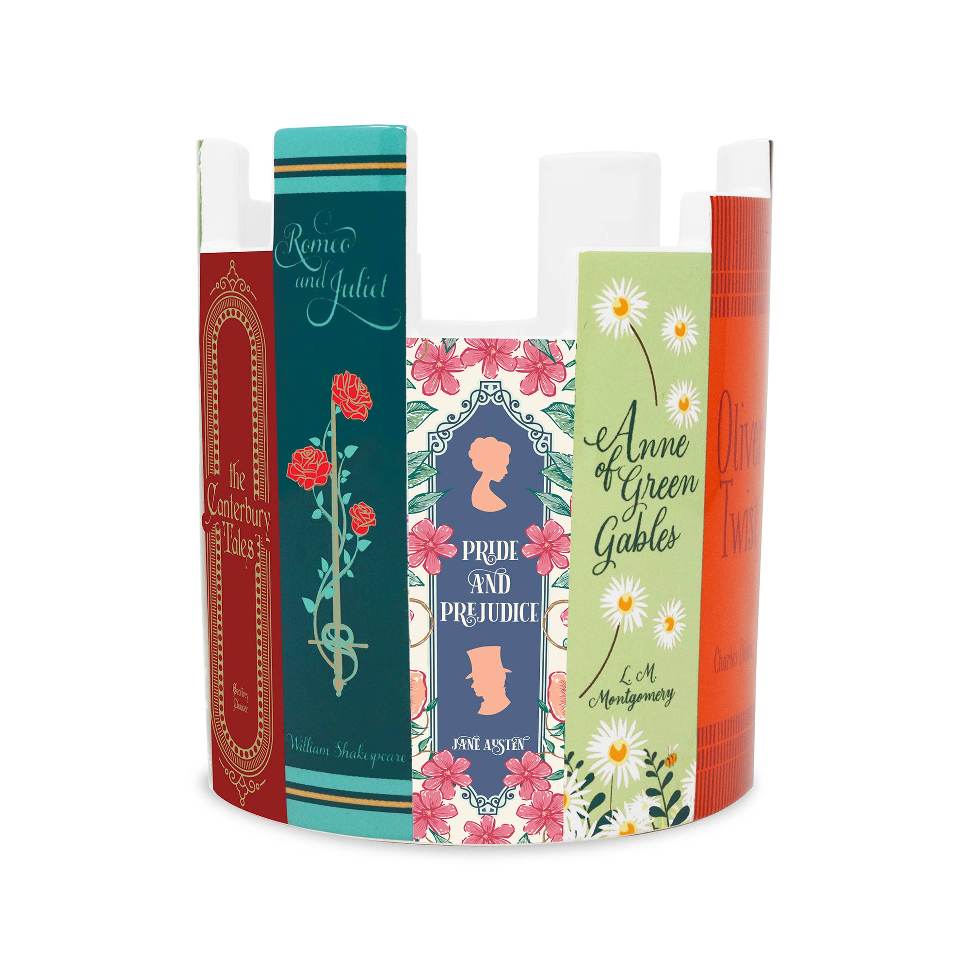 Steel Mill and Co. - Wholesale Plant Pot - Desk Pot, Classic Books3