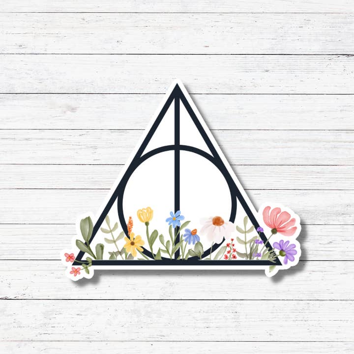 Oily Graphic Creations – Großhandel Aufkleber – Deathly Hallows-Harry Potter Aufkleber/Magnet1