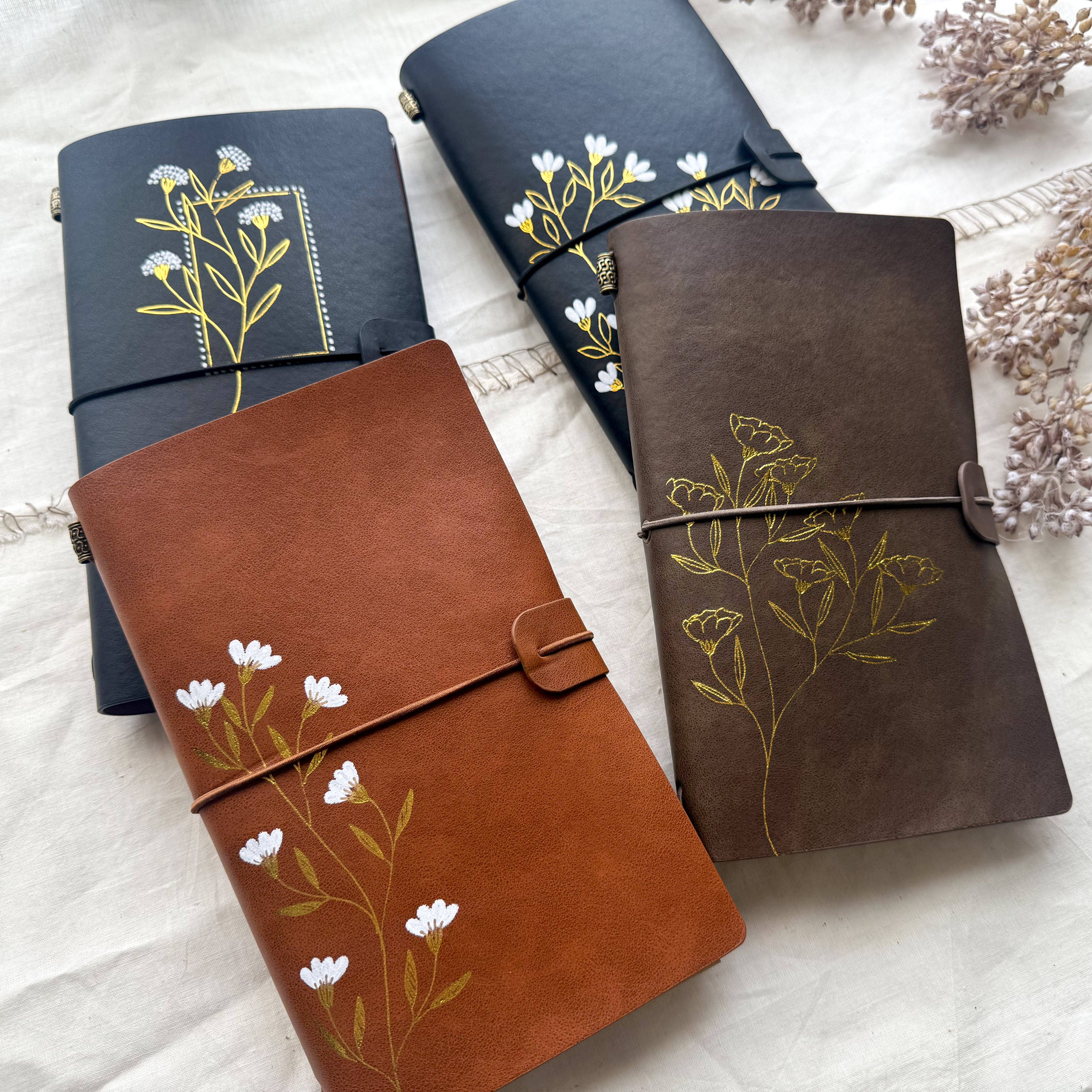 A House of Books - Wholesale Journal/Diary - Travel Journal- Floral6