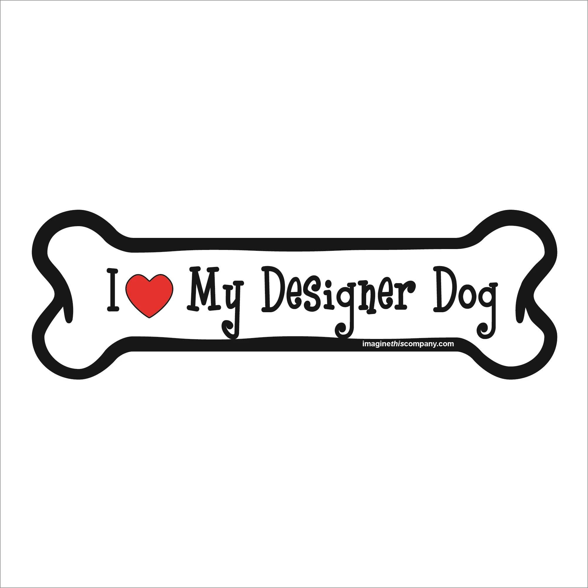 Imagine This Company – Engroshandel Magnet – Designer Hund Bone Magnet3