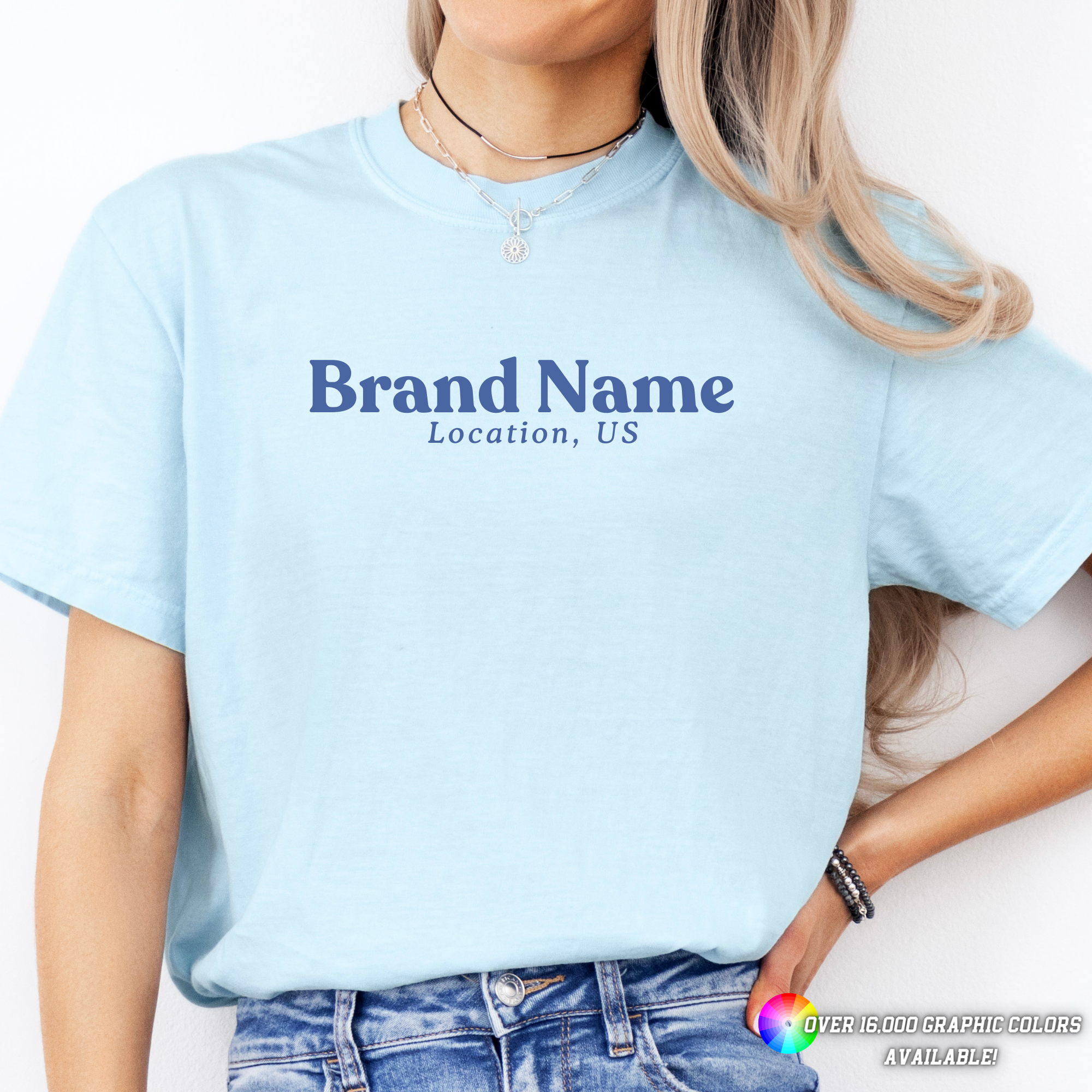 Faith & Life Christian Brands - Vente T-shirt sérigraphié – unisexe - Haut de boutique logo ville État Comfort Colors vêtements personnalisés6