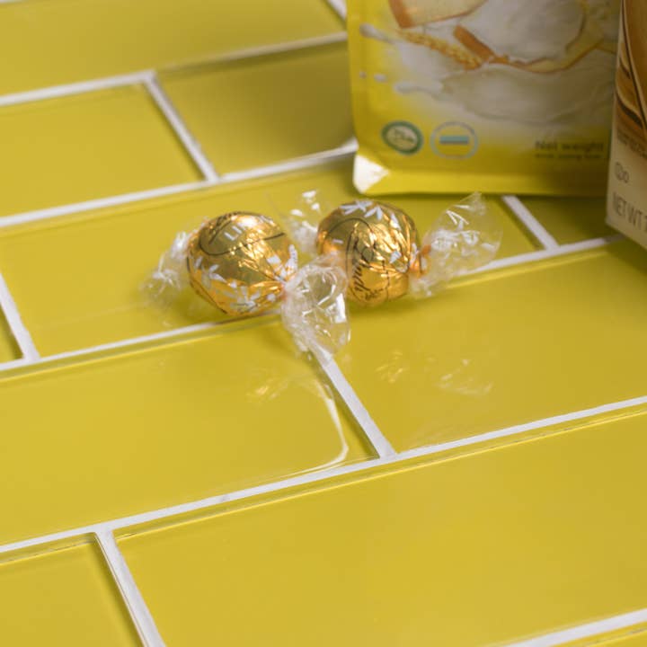 WS Tiles - Vente Carrelages muraux - Carreau de mosaïque en verre de 3" x 6", dosseret pour cuisine et salle de bain - 5 pieds carrés par carton54