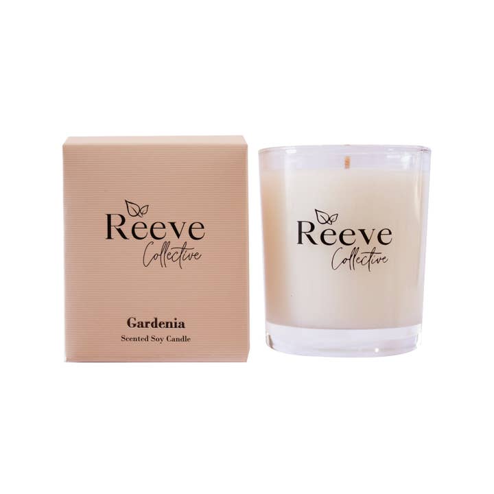 Reeve Collective - Wholesale Jar/filled candle - Gardenia Scented Soy Candles2