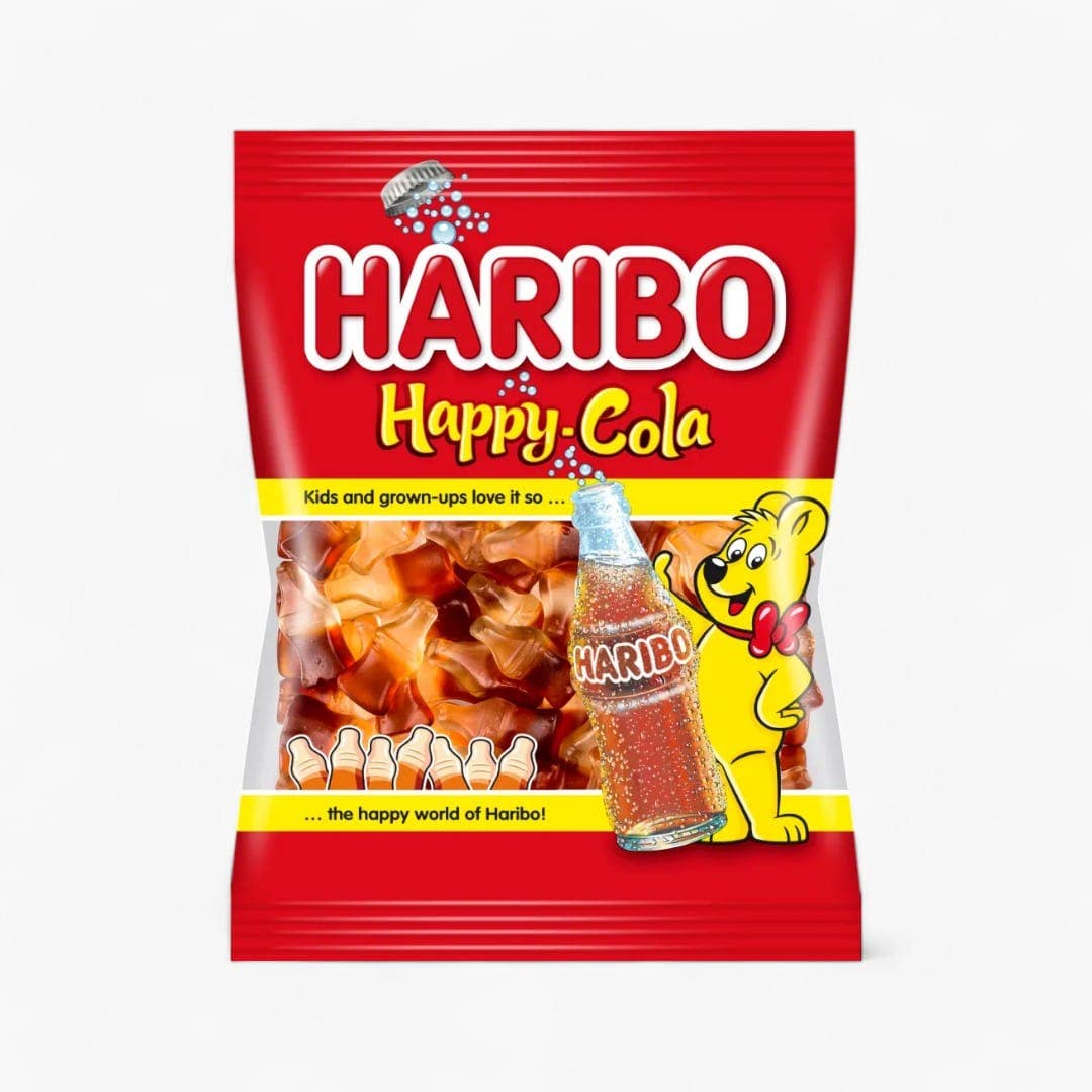 L&F Universal Goods - Wholesale Gummy - Haribo Gummies Happy Cola 12/5Oz