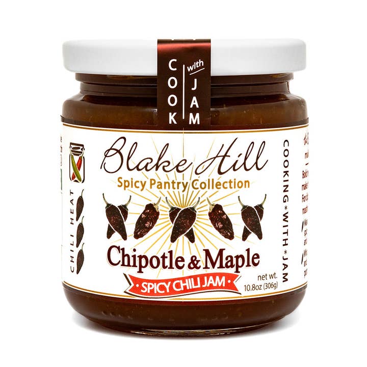 Chipotle & Maple Spicy Chili Jam for wholesale by Blake Hill Preserves