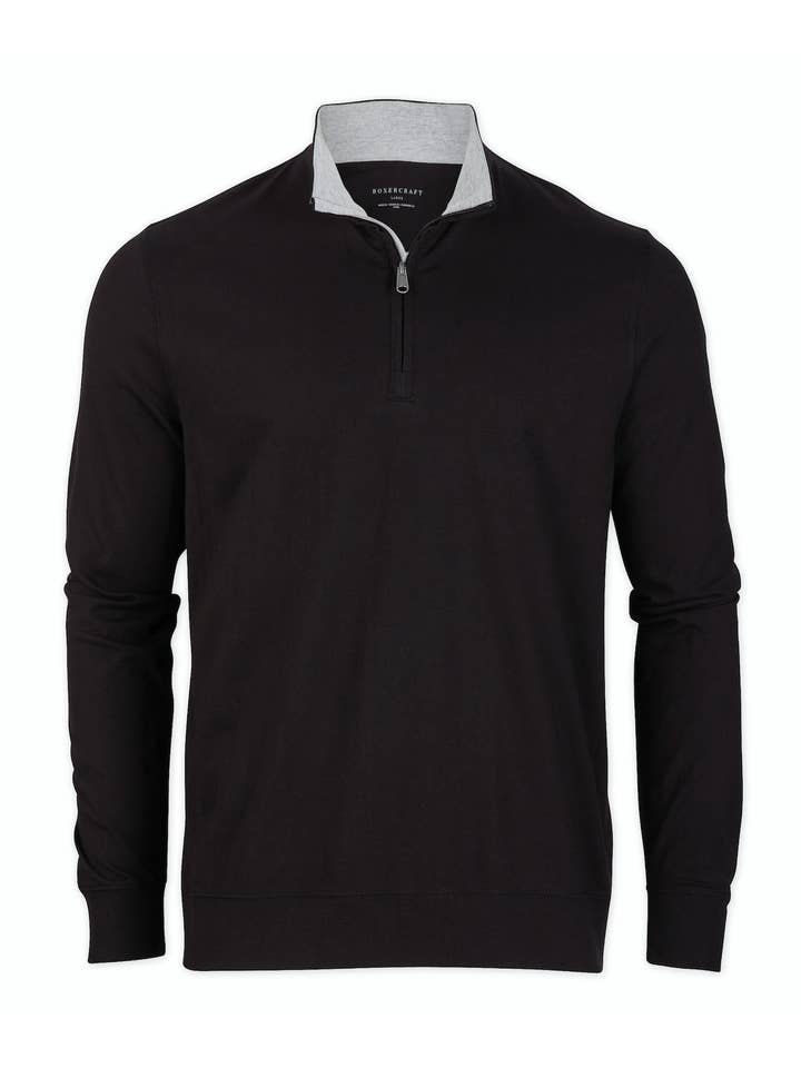 Boxercraft - Vente Sweat-shirt – homme - Veste Alumni Quarter Zip pour hommes