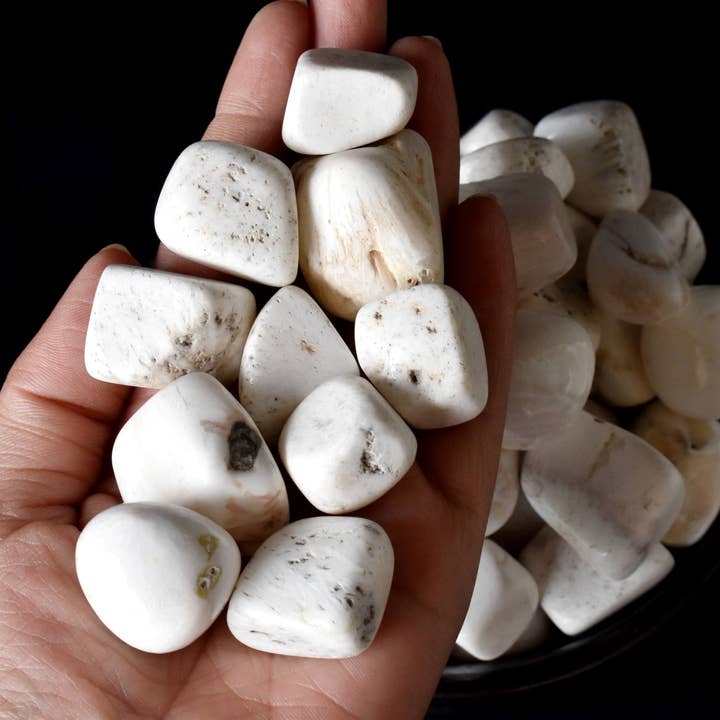 Soothing Crystals – wholesale Spiritual stone/crystal – 1Pc Tumbled Stones | Scolecite | Healing Crystals Stones9