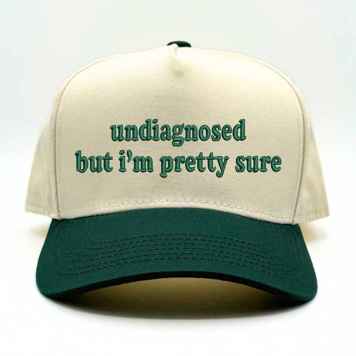 DSY Lifestyle - Wholesale Baseball Cap - Women's - Undiagnosed But Im Pretty Sure 5 Panel Baseball Hat1