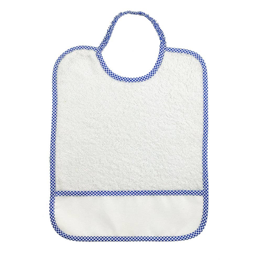Almatex srl - Wholesale Diaper (Cloth) - Baby - 6 MAXI BIBS 29X36 with ELASTIC personalized with the name you want.8