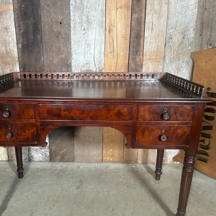 Antiker Mahagoni-Schreibtisch Anrichte Flur Konsolentisch, um 1870 für den Großhandel von belvoir